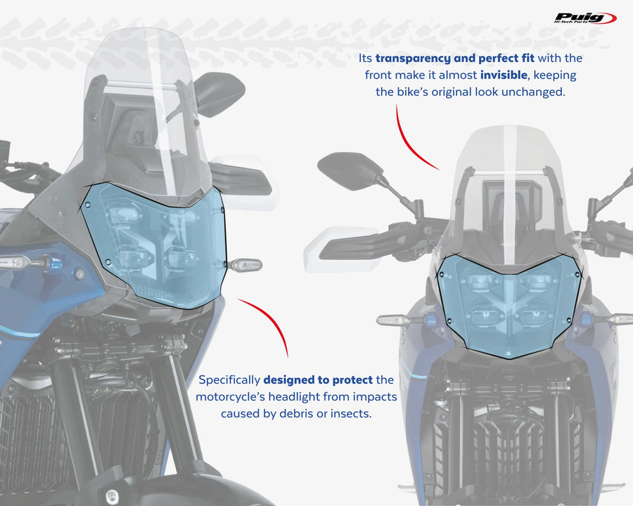 YAMAHA TENERE 700 EXPLORE EDITION [2025] – Headlight protector – Transparent