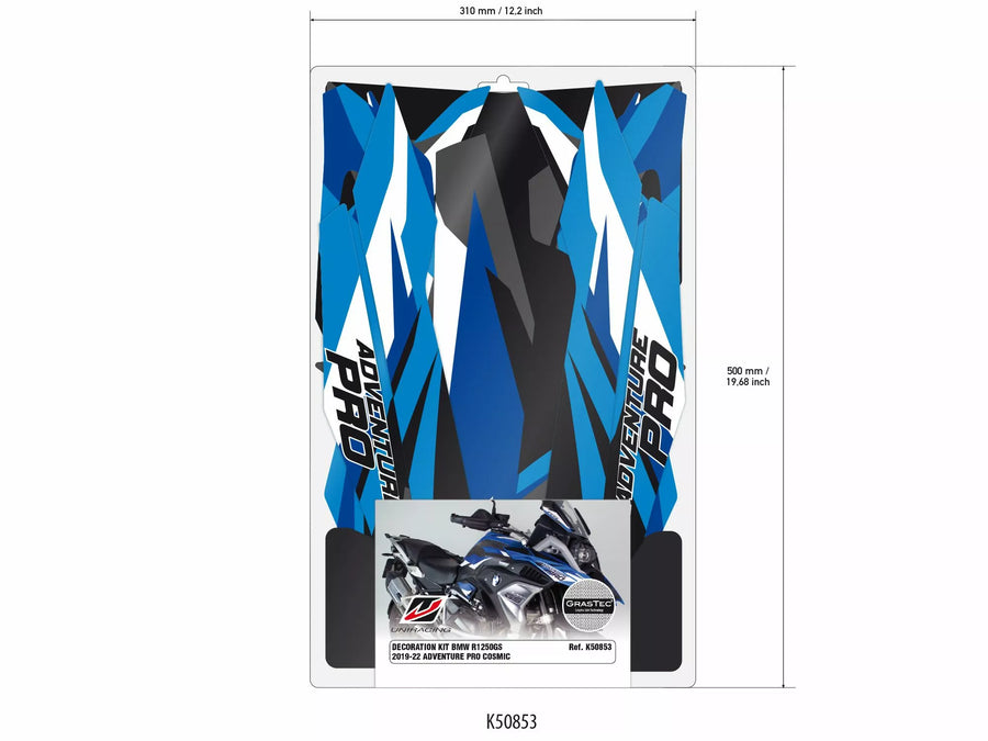 BMW K 1200 R [UNIRACING] – Aufkleber Set