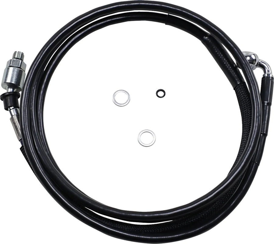 harley davidson fltr [DRAG SPECIALTIES] - Stainless steel hydraulic clutch line