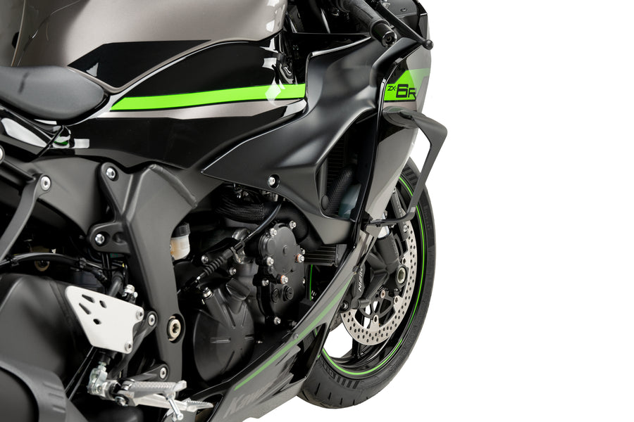 KAWASAKI ZX-6R NINJA [2025] – Race Side Spoiler – Schwarz