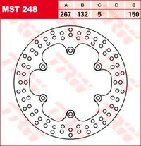 Yamaha Srx 600 [1989] - brake disc – picture 8