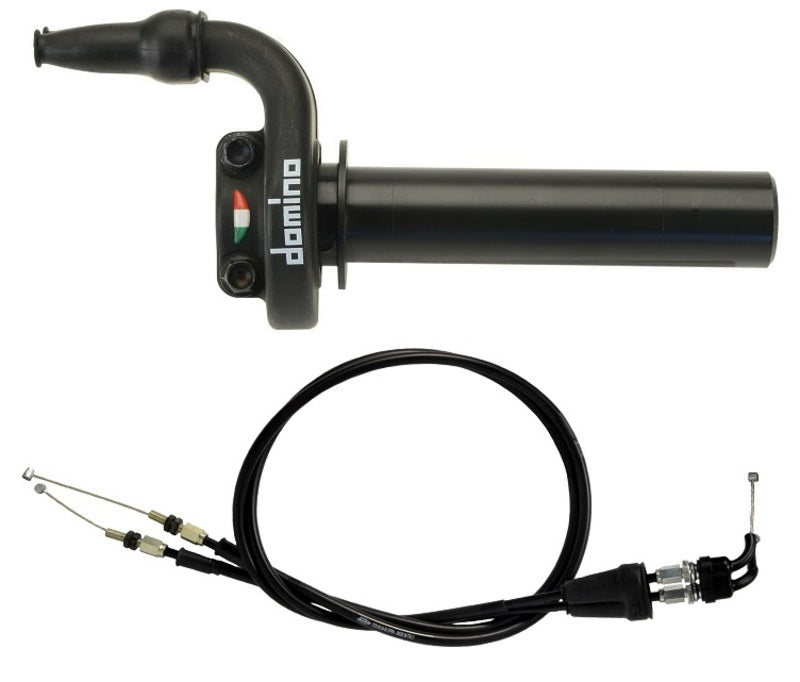 Husaberg Fe 501 [DOMINO] - KRE handlebar grips with cables black