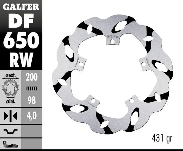 Piaggio HEXAGON 180 GTX [2000] - Wave® brake disc – picture 4
