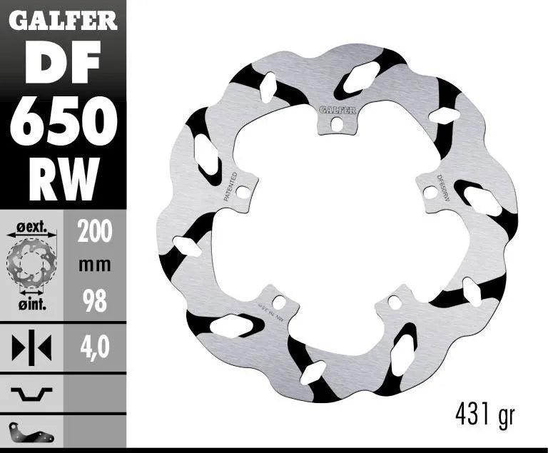 Piaggio HEXAGON 180 GTX Super [2000, 2002] - Wave® brake disc – picture 2