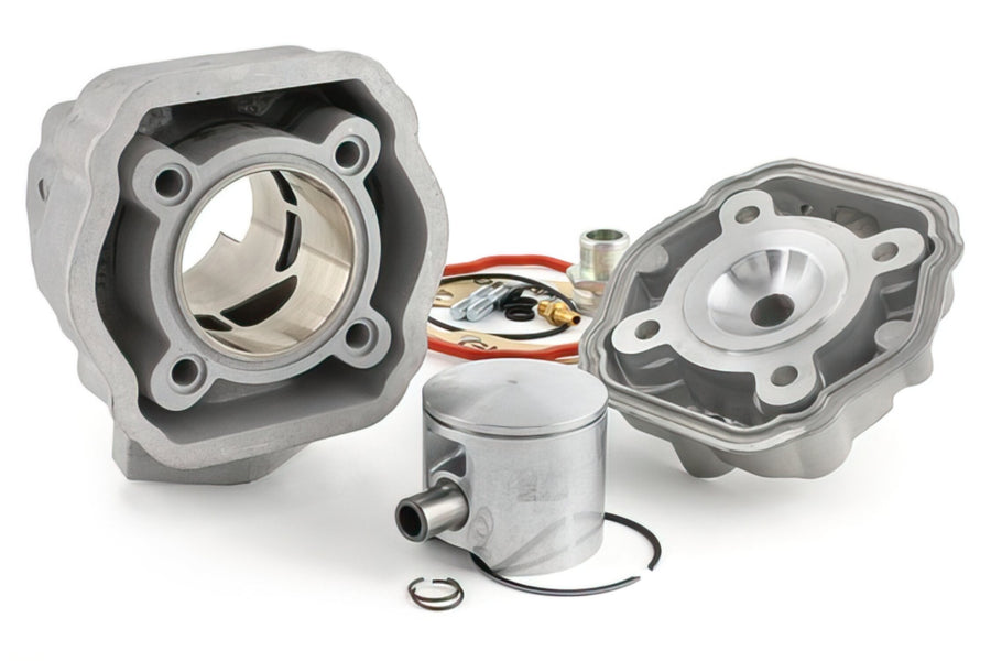 Derbi Senda DRD X-Treme SM '10 - '17 50 2T D50B0 - cylinder kit Racing Tech 80cc