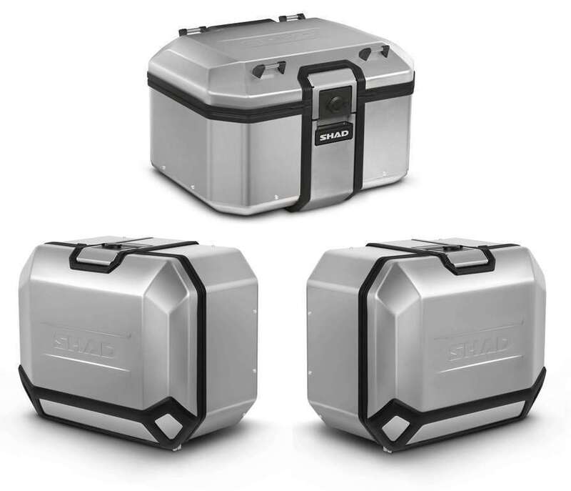 Bmw F 850 Gs Adventure [SHAD] - Terra Full Pack 142 L – Topcase 48 L + Seitenkoffer