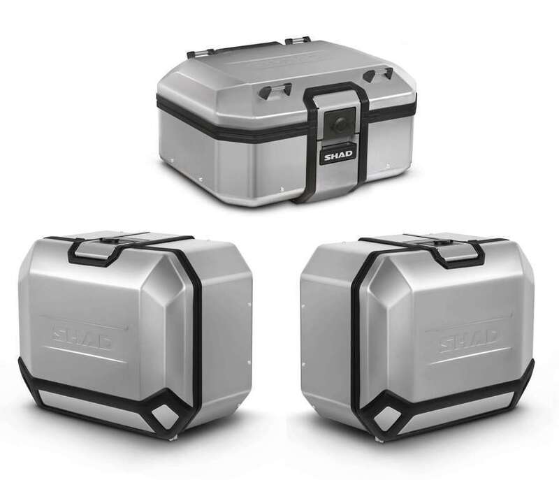 Honda Nr 750 [SHAD] - Terra Full Pack 131 L – Topcase 37 L + Seitenkoffer