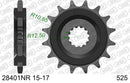 Suzuki GSX-S 1000 GX [2024-2026] - Kettenkit 525 XHR4 - 17/44-116 - Standard Kettenrad Stahl