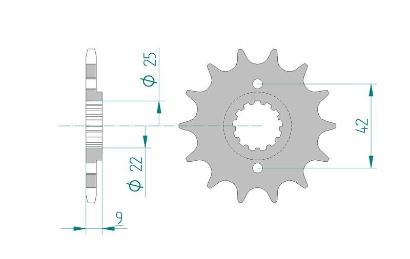 Kawasaki NINJA ZX-4R [2023-2026] - Kettenkit 520 XSR4 - 14/48-114 - Standard Kettenrad Stahl