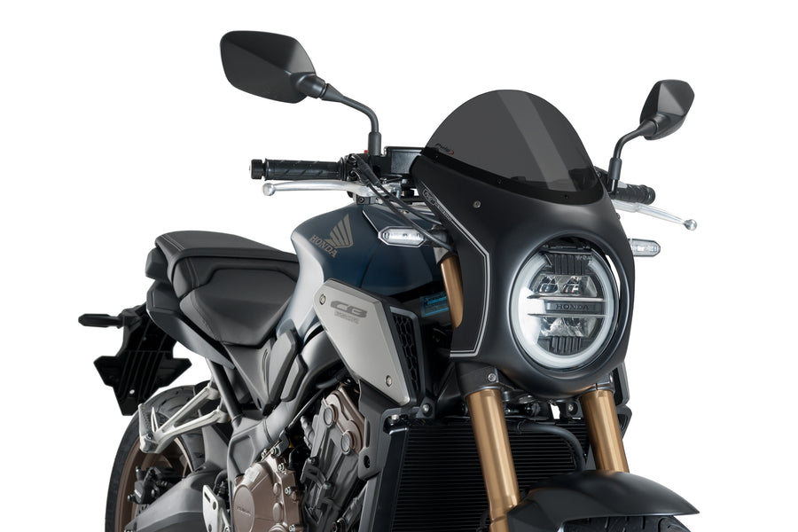 HONDA CB 650 R NEO SPORTS CAFE [2023] – Retro-Verkleidungscheibe – Schwarz