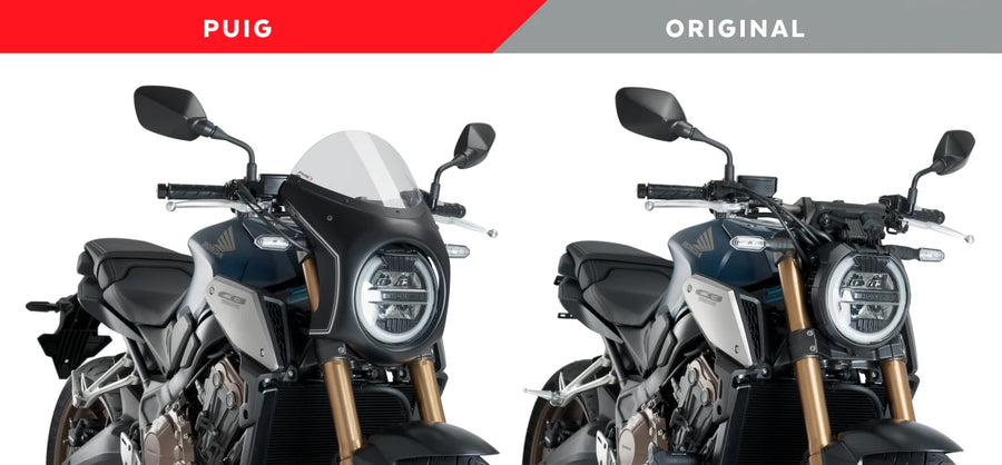 HONDA CB 650 R NEO SPORTS CAFE [2023] – Retro-Verkleidungscheibe – Transparent