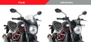 SUZUKI SV 650 [2025] – Retro windshield – heavily tinted-3