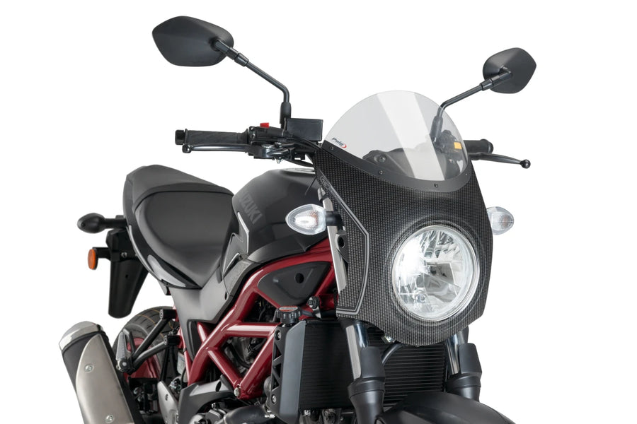 SUZUKI SV 650 [2025] – Retro-Verkleidungscheibe – Stark getönt