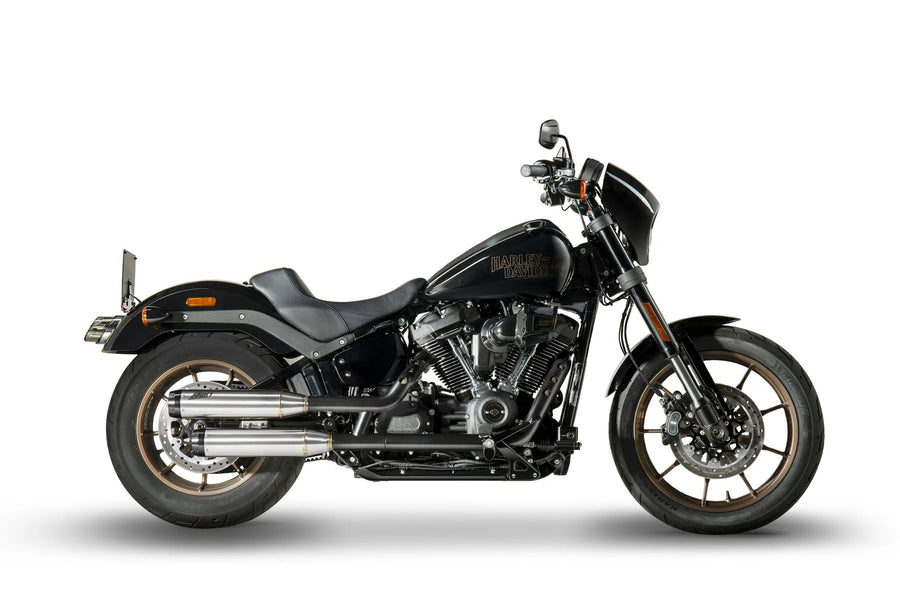 harley-davidson street bob [ZARD] – Overlapped slip-ons silencer for HD-SOFTAIL M8