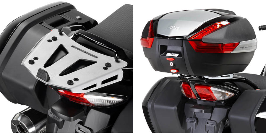 YAMAHA FJR 1300 [2006-2012] - Spezifische Aluminiumplatte für MONOKEY Boxen