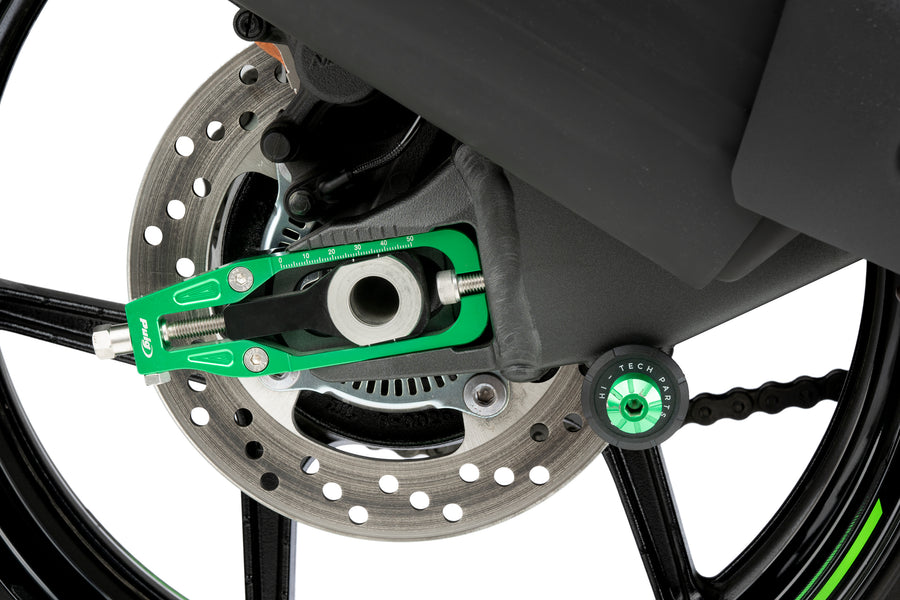 KAWASAKI ZX-6R NINJA [2025] – Puig Kettenspanner – Silber