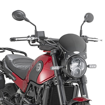 YAMAHA XSR 900 [2016-2021] - Universalscheibe aus schwarz eloxiertem Aluminium