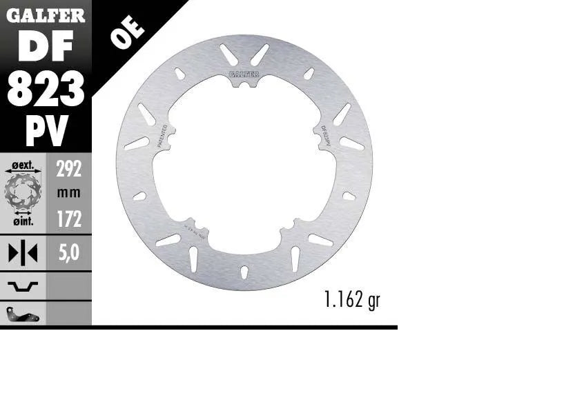 Harley-Davidson Vrsca 1130 V Rod [2002-2005] - Brake disc fixed round – picture 3