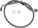 harley davidson flde [DRAG SPECIALTIES] - Stainless steel brake line kit-2