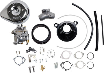 Harley-Davidson FLHRC 1450 Road King Classic [2004] - Super E Vergaser mit Stealth Luftfilter-Kit – Bild 1