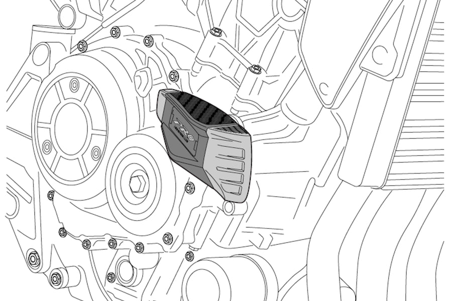 YAMAHA XSR 700 [2019-2022] - Frame protection slider Pro 2.0