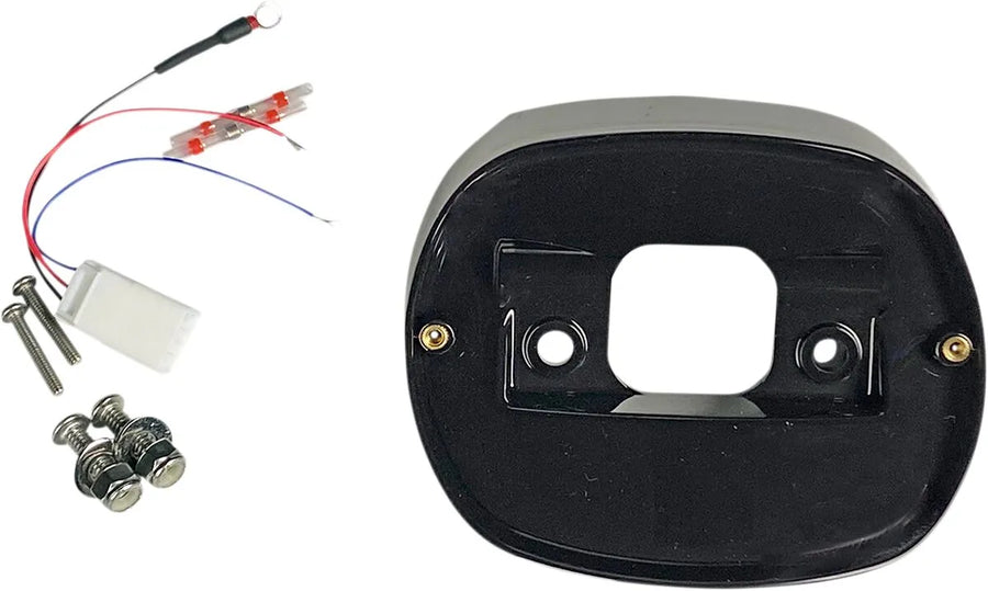 harley-davidson low rider s [CUSTOM DYNAMICS] – taillight back plate for Harley-Davidson