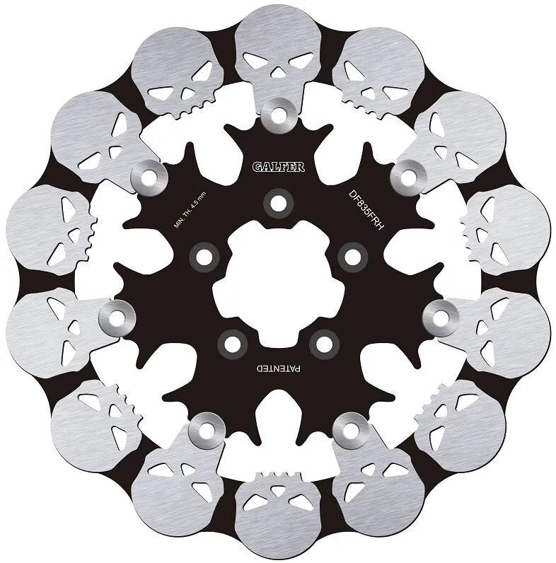 Harley-Davidson XL 1200 T Sportster Superlow [2019, 2020] - Floating brake disc Skull - Image 1