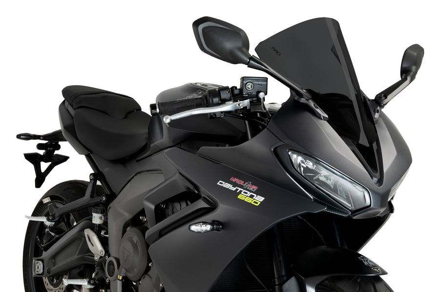 TRIUMPH DAYTONA 660 [2025] – R-Racer Scheibe – Schwarz