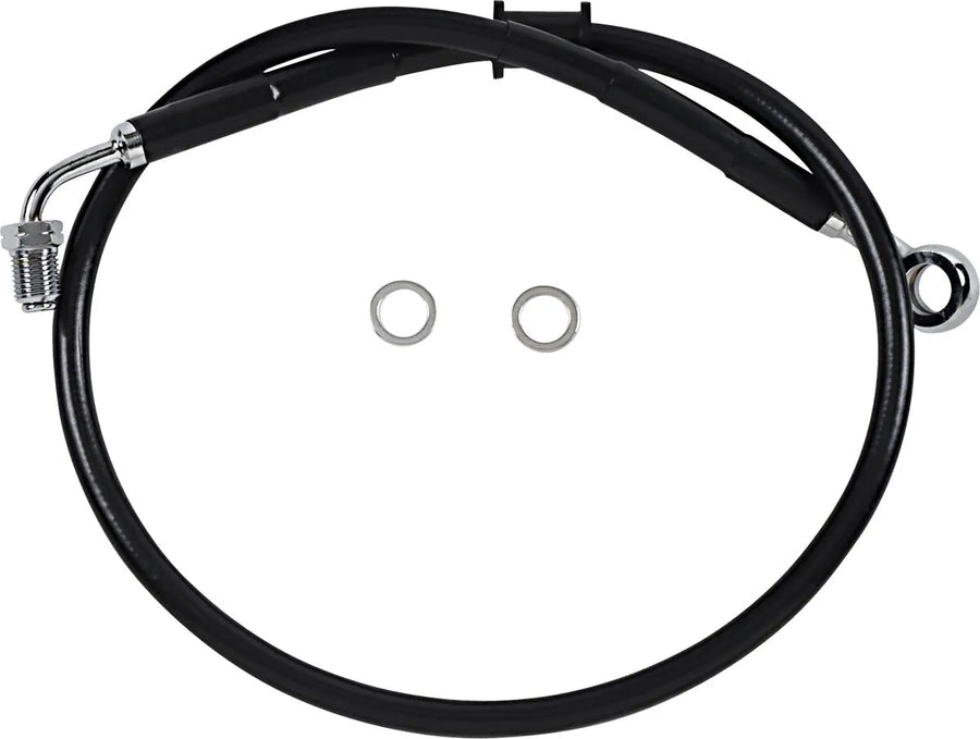 harley-davidson street bob [DRAG SPECIALTIES] - stainless steel brake line kit