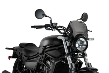 KAWASAKI ELIMINATOR 500 SE [2025] – ALU Frontplatte – Schwarz