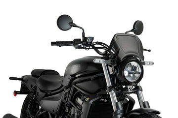 KAWASAKI ELIMINATOR 500 SE [2025] – ALU Frontplatte – Schwarz - 0