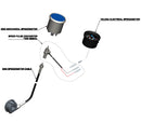 Daytona Speedsensor "Velona" – 87430, Kabellänge: 650mm, M12, Twin-Signal