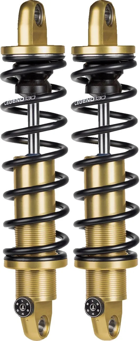 Harley-Davidson FLTRX 1923 Road Glide 117 [2026] - REVO-A Adjustable FL shock absorber - Surface: Anodized, Gold - Item no. 1310-1779 – Image 1