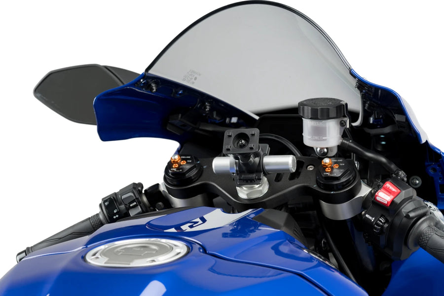 YAMAHA YZF-R1 RACE [2025] – Halterunge für Handys und Schutzhülle – Silber