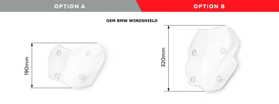 BMW F 750 GS [2024] – touring window – tinted