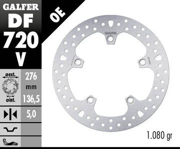 Bmw R 1200 Rt ABS [2015-2016] - Bremsscheibe Fest Rund – Bild 2