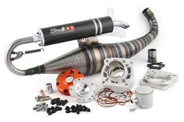 Yamaha Jog RR 50 2T LC CAT [2004–] - Motorpack Zylinderkit Auspuff R/T 70ccm