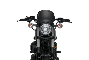 YAMAHA XV 950 R [2020] - ABS-Frontplatte | Mattschwarz | PUIG 3812J