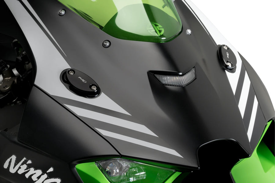KAWASAKI ZX-10RR [2025] – Rückspiegel Kappen – Schwarz