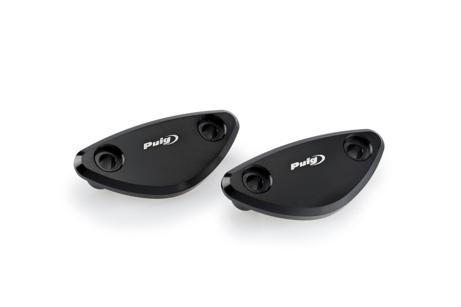 TRIUMPH DAYTONA 675 R [2016] – Rear view mirror caps – Black