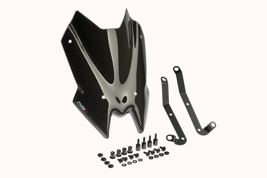 BMW F 900 R [2025] - New Generation Sport Windschild | Carbon-Optik | PUIG 3864C
