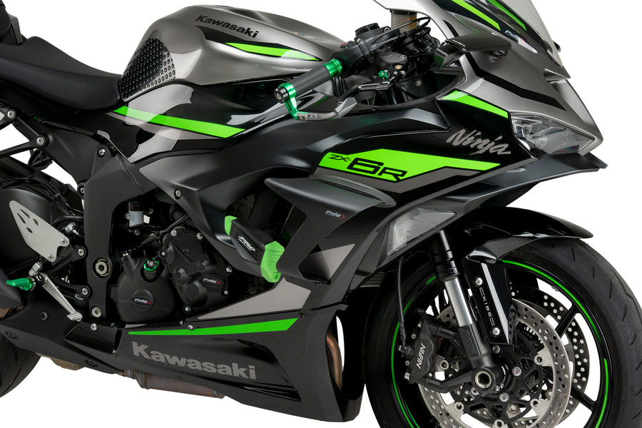 KAWASAKI ZX-6R NINJA [2025] – Race Side Spoiler – Schwarz