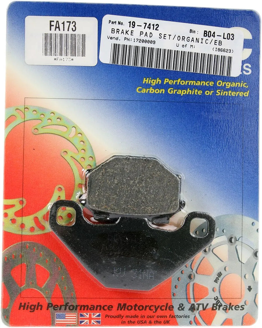aprilia pegaso 125 [EBC] – organic brake pads base “FA”