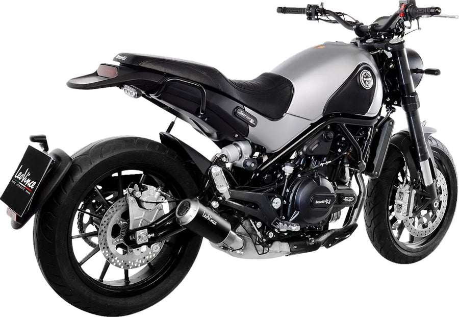 benelli leoncino 500 [LEOVINCE] – LV-10 slip-on silencer