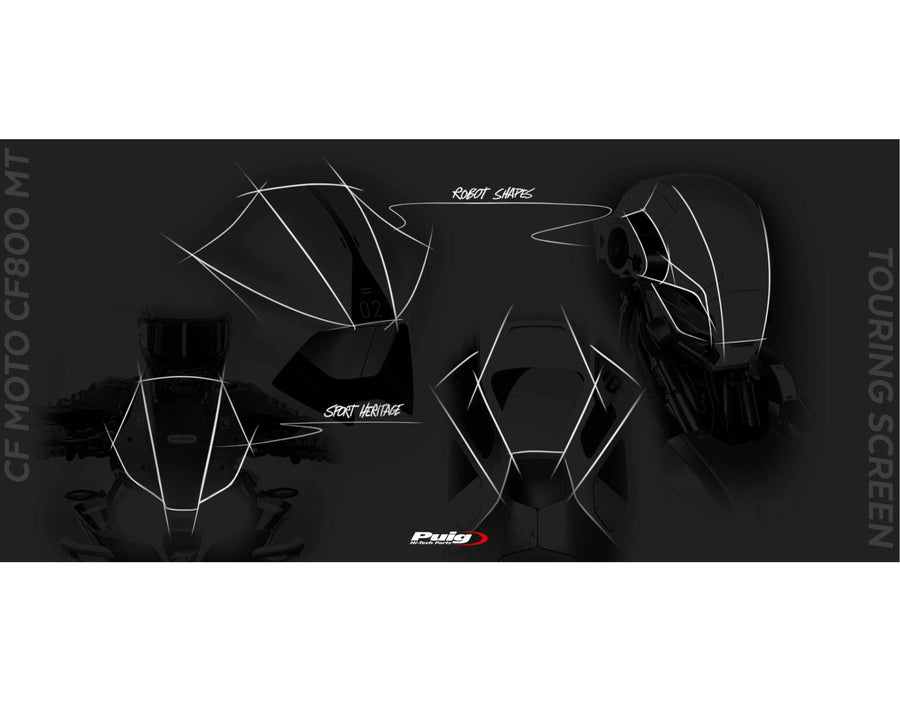 CFMOTO 800MT EXPLORE [2025] – Touring Screen – Tinted