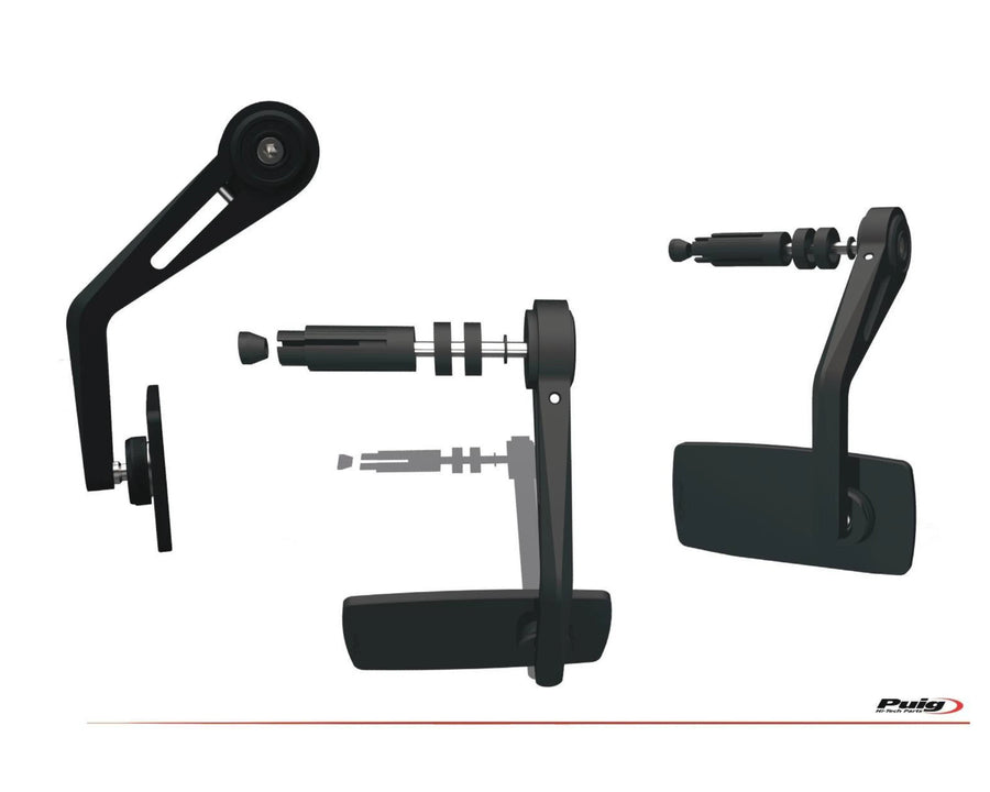 KTM 890 DUKE R [2025] – Look Rear View Mirror – Black