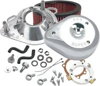 Harley-Davidson FLTCU 1340 Tour Glide Ultra Classic [1993] - Sidekick Luftfilter-Kit – Oberfläche: Silber – Bild 6