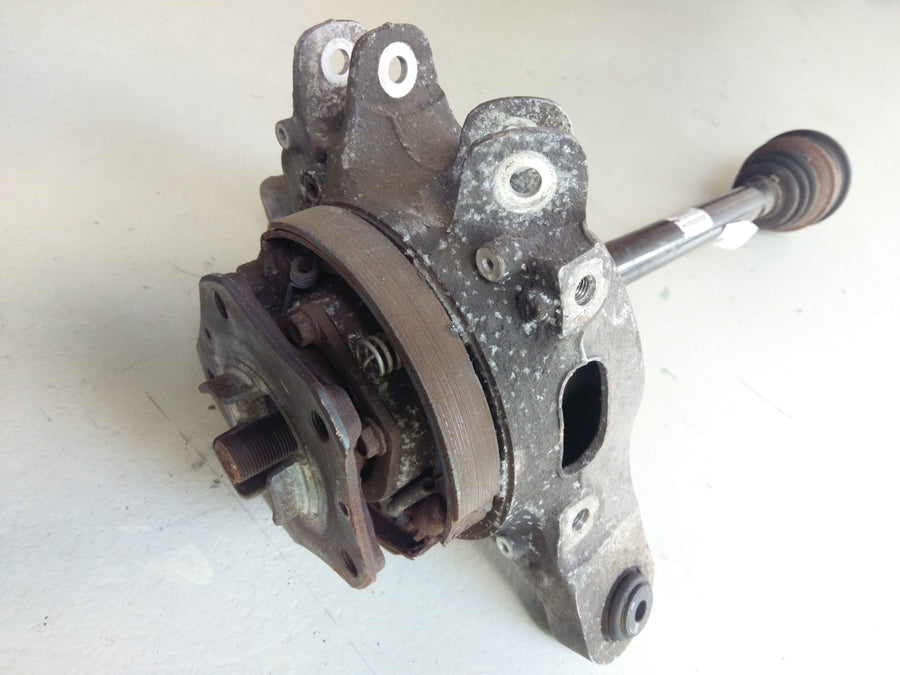 Porsche Panamera Turbo [2010] - Steering knuckle wheel hub drive shaft rear left