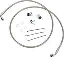 harley davidson flst [DRAG SPECIALTIES] - Stainless steel extended brake line kit-1