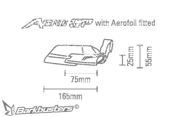 Fantic Caballero Scrambler 500 [BARKBUSTERS] – AERO-GP Hebelprotektor